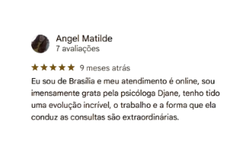 Depoimento de paciente